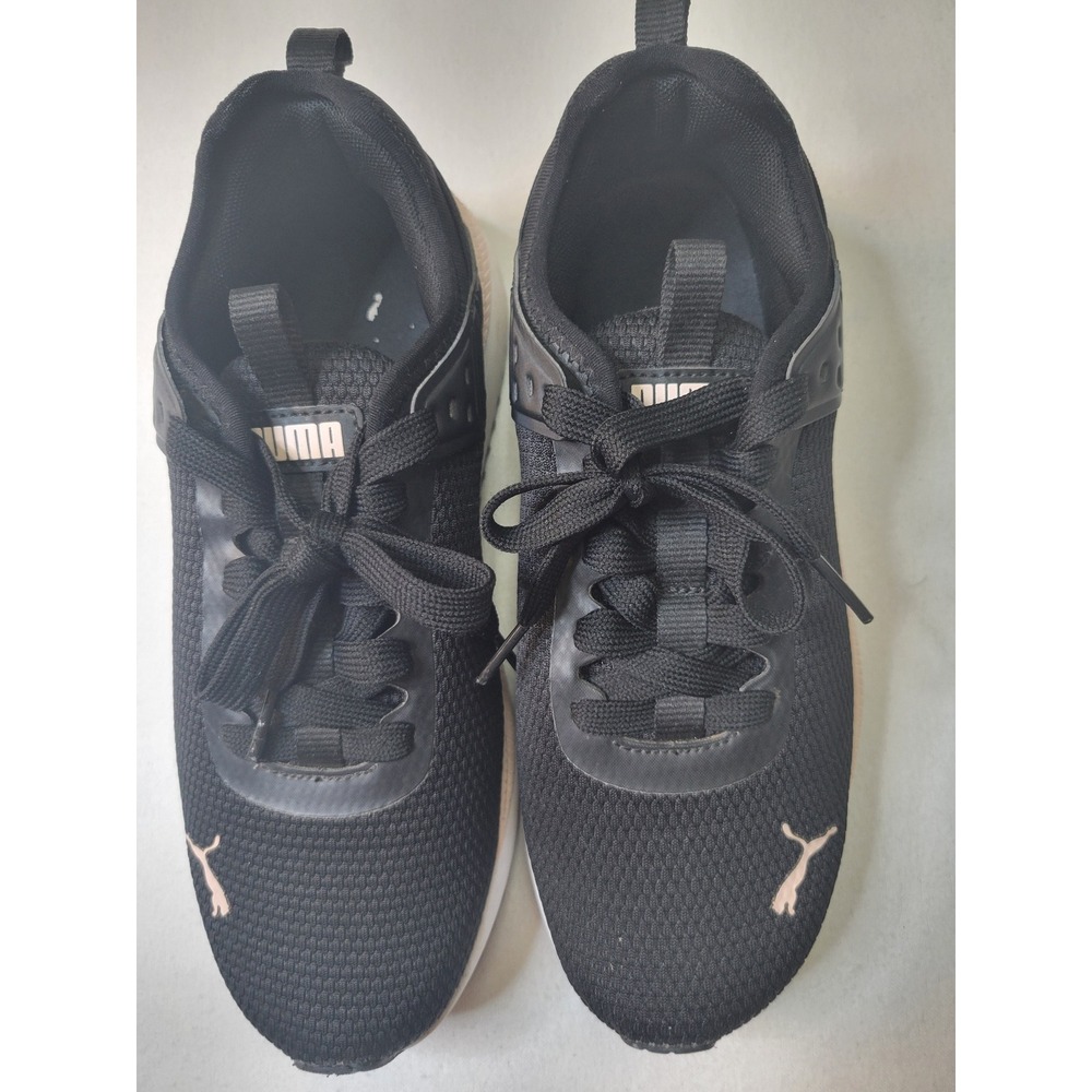 Puma Pacer Future Lux Black Rose Gold Women Running Shoes 393595-03 Size 8
